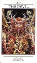 Таро Эротика (Tarot Erotica) - Карта XV Дьявол