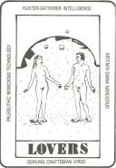 Таро Игра жизни Тимоти Лири (Timothy Leary's Game of Life Tarot) - Карта VI Влюбленные