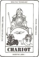 Таро Игра жизни Тимоти Лири (Timothy Leary's Game of Life Tarot) - Карта VII Колесница