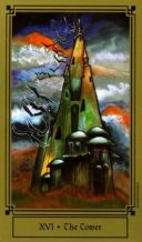 Фантастическое таро (Fantastical tarot) - Карта XVI Башня