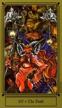 Фантастическое таро (Fantastical tarot) - Карта XV Дьявол