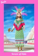 Таро Барби (Barbie Tarot) - Карта 7 Мечей