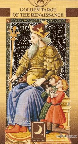 Золотое Флорентийское таро (Golden Tarot Of Renaissance)